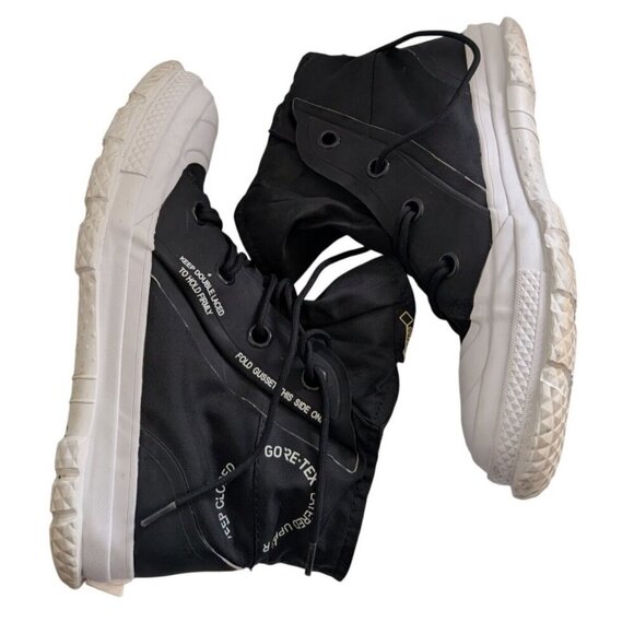 Converse Chuck Taylor MC18 Boot Black 163177C Gore-Tex Hi Carbon Womens Size 7 - Picture 4 of 7